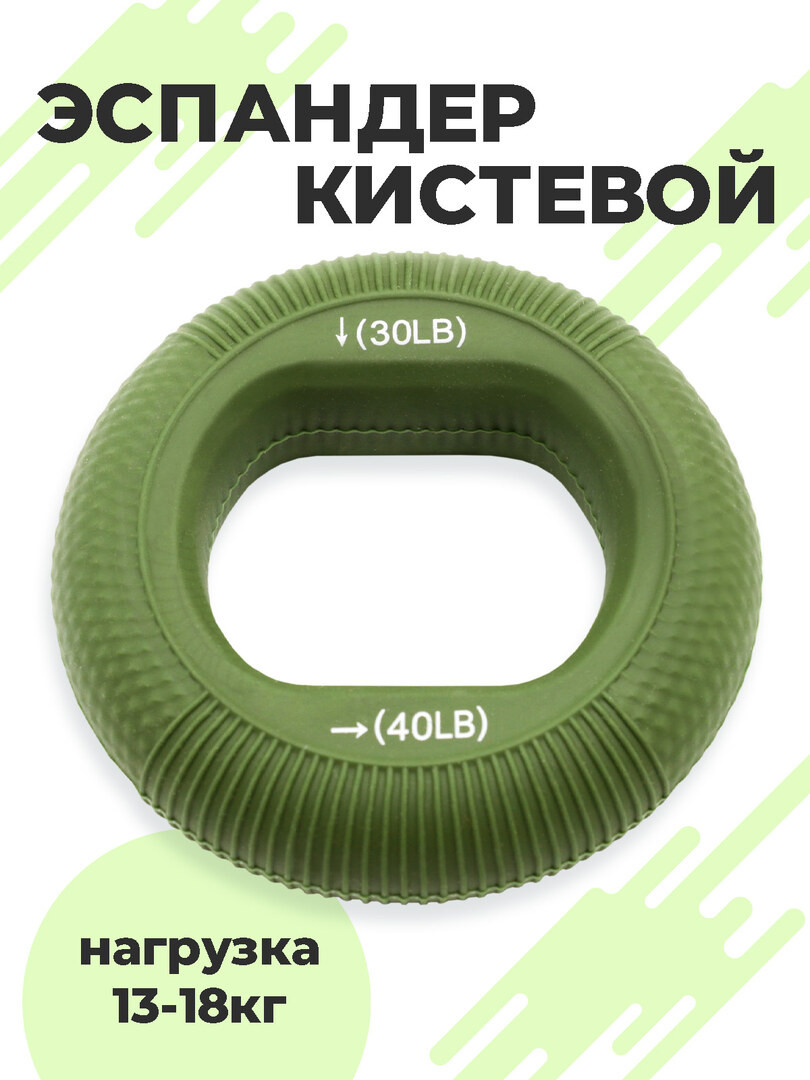 Эспандер кистевой круглый для рук 2 в 1, 9-13 кг