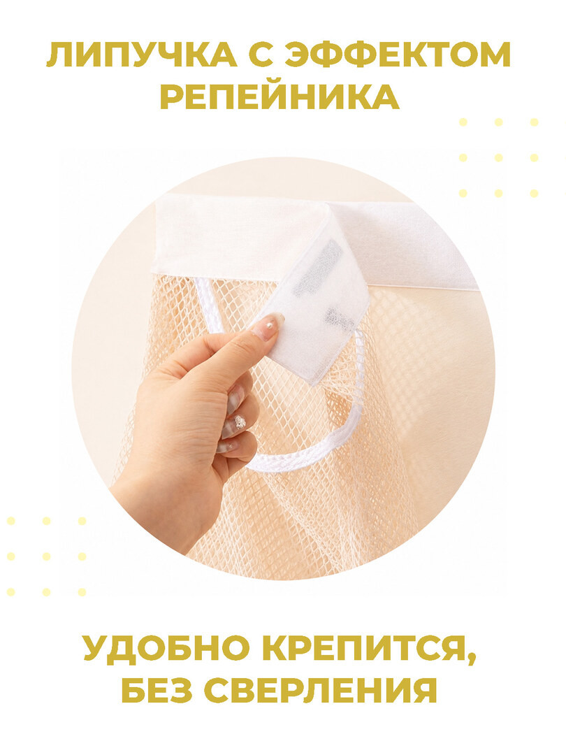 Органайзер для пакетов Boomshakalaka на дверцу шкафа, для хранения вещей, на липучке