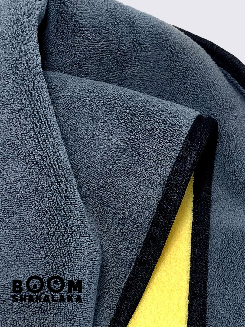 Автополотенце Boomshakalaka / Тряпка для уборки. Микрофибра 800г/м2, 30х30 см