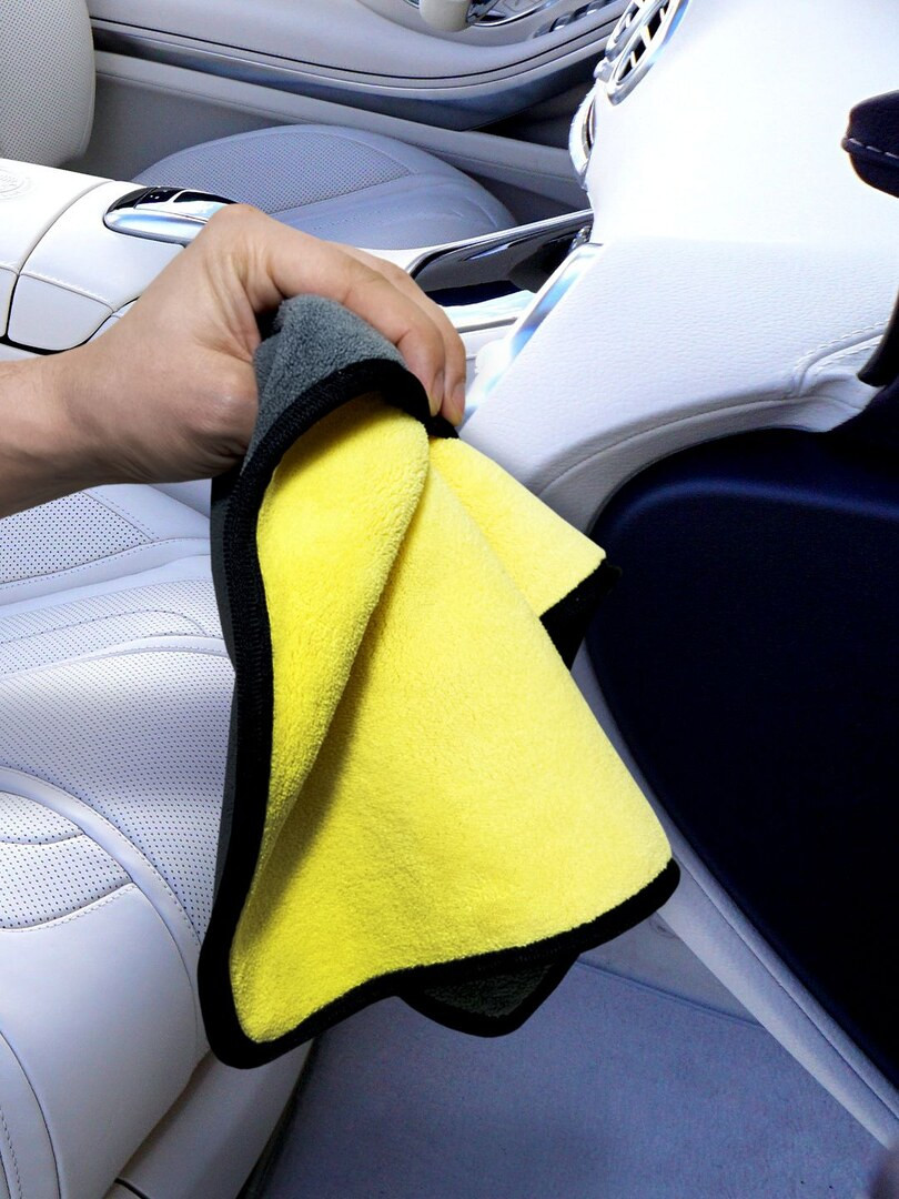 Автополотенце Boomshakalaka / Тряпка для уборки. Микрофибра 800г/м2, 30х30 см